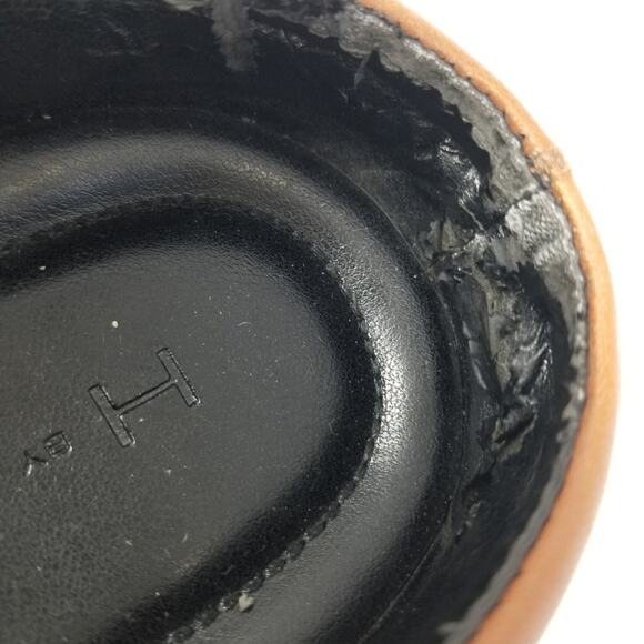 H By Halston Ellie Brown Slip on Mules Loafers Stretch Flats Women's Size 8 - Picture 14 of 14